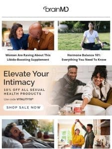 Better Sex Drive + Balanced Hormones