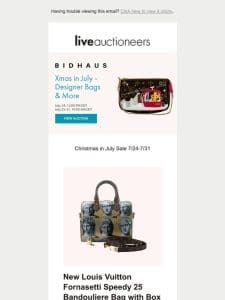 Bidhaus | Xmas in July – Designer Bags & More