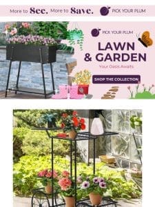 Blooming Deals! Your Lawn & Garden Oasis Awaits