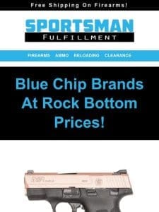 Blue Chip Brands at Rock Bottom Prices Starting @ $269.99