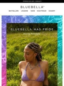 Bluebella Swims with Pride ????