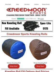 Boost Your Comfort and Stability with Creedmoor Sports Kneeling Rolls!