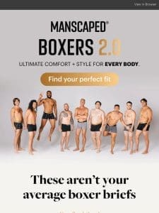 Boxers 2.0: Comfort you can feel all-day