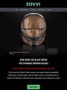 Brand New! Star Wars Premium Helmet [Hasbro Release]