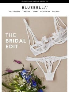 Bridal lingerie， for the big day ??