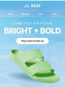 Bright & Bold New Oasis Double Up Colors