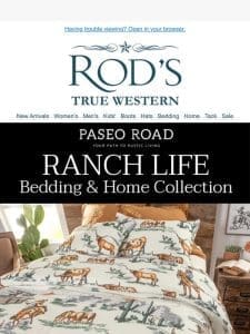 Bring the West Home: The Paseo Road Ranch Life Collection