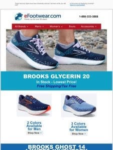 Brooks Blow Out! Free Shipping!