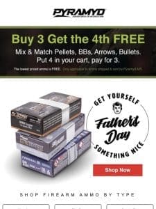 Buy Your Own Father’s Day Firearm Ammo