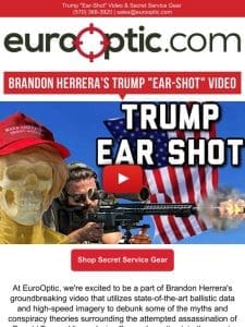 CHECK THIS OUT: Brandon Herrera’s Trump “Ear-Shot” Video & Secret Service Gear
