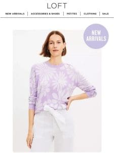 CYBER SPRING: 50% off spring tops & sweaters