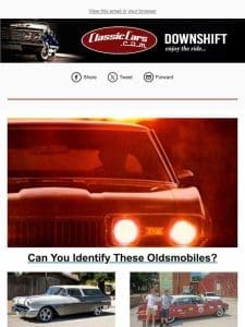 Can You Identify These Oldsmobiles?