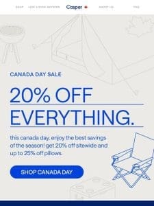 Canada Day Sale: up to 25% sitewide!
