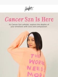 Cancer SZN survival guide ?