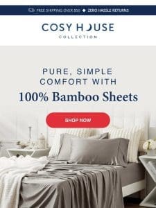 Can’t Sleep?   Enter: 100% Bamboo Bed Sheets