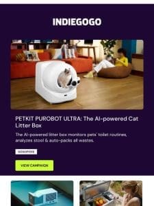 Capture and track your pet’s activities from every angle with this AI 180-degree rotating camera.