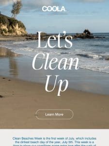 Celebrate Clean Beaches Week