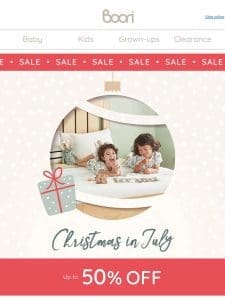 Celebrate Early: Christmas in July Deals – Up to 50% Off!