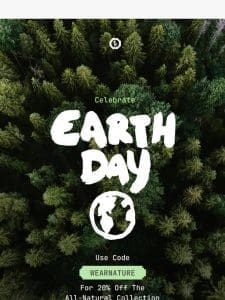 Celebrate Earth Day!