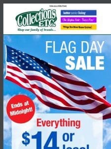 ?? Celebrate Flag Day: Shop All Items $14 or Less + Free Shipping! ??