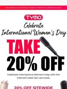 Celebrate International Women’s Day with us