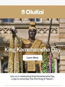 Celebrate King Kamehameha Day