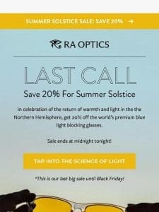 Celebrate Summer with 20% Off