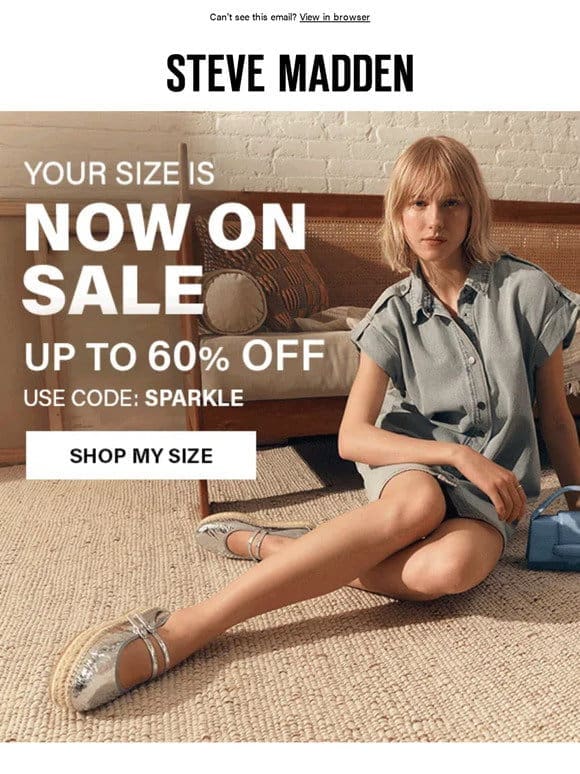 Celebrate This: Your Size ON SALE