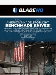 Celebrate freedom with Benchmade! Discontinued models & best sellers!