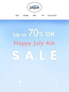 Celebrate in Style✨: Gelato Pique’s July 4th Sale Reminder