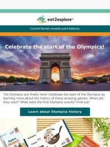 Celebrate the start of the Olympics!