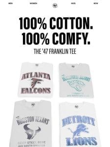 Check Out Three New Super-Soft Premium Cotton Tees