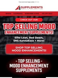 Check Out Top Selling Mood Enhancement Supplements!