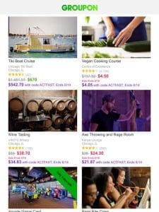 Check Out Unbeatable Deals for Fun & Leisure%21