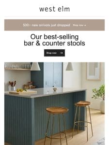 Check out our best-selling bar & counter stools