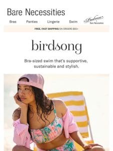 Chic & Sustainable Swimwear From Birdsong Is Here!