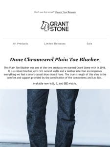 Chromexcel Plain Toe Blucher