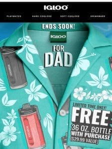 Claim a FREE Bottle for Dad before it’s too late…