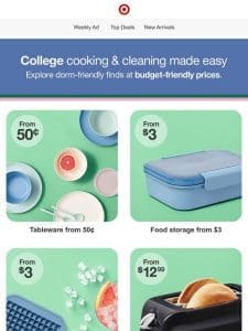 College finds to keep you fueled & organized