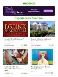 Comedy: “Drunk Shakespeare” and More