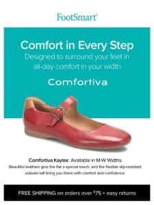 Comfort in Every Step