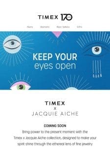 Coming Soon: New Timex x Jacquie Aiche