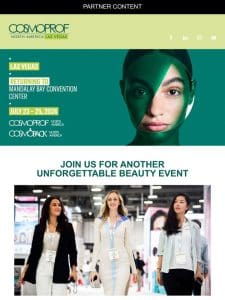 Connect with Leading Beauty Brands and Visionary Leaders at Cosmoprof North America
