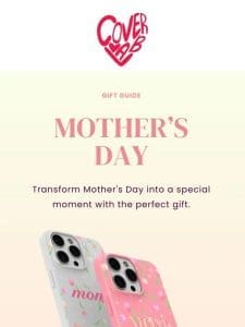 Create the perfect Mother’s Day gift! ?