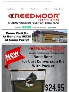 Creedmoor Sports New Product Alert!