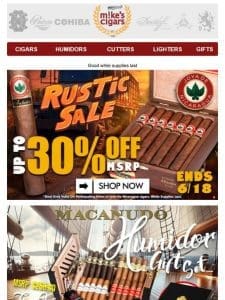 Cut Costs! Montecristo Price Slash Sale Starts Now!!?