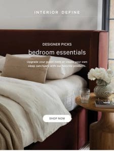 DESIGNER FAVES: Bedroom Edition