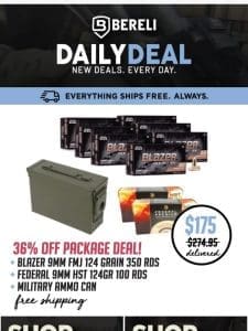 Daily Deal ? 124Grain Package Deal Is SMOKIN’?