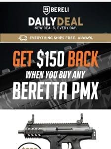 Daily Deal ? Buy A Beretta PMX For Only $899 After Rebate!