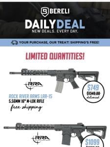 Daily Deal ? Rock River Arms Blow Out! Over 40% Off